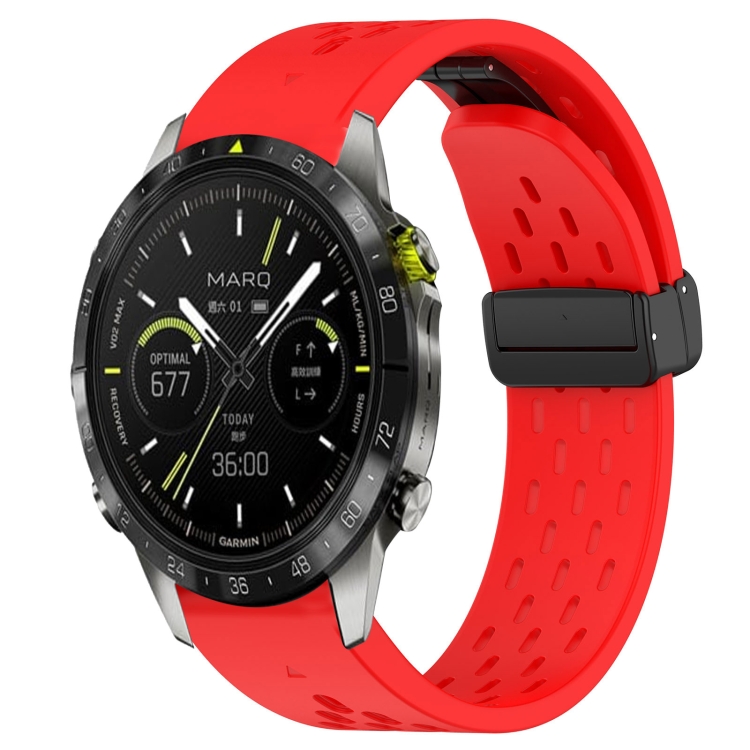 Remienok Safe Wristband červený pre Garmin Epix Pro Gen 2 