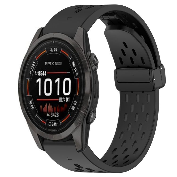 Remienok Safe Wristband čierny pre Garmin Epix Pro 42mm