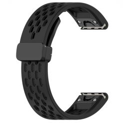Lacné Kryty | Remienok Safe Wristband čierny pre Garmin Epix Pro Gen 2 (47mm) | Lacné Kryty