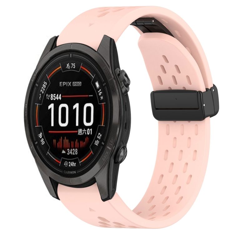 Remienok Safe Wristband ružový pre Garmin Epix Pro 42mm