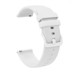 Remienok Solid Wristband biely pre Garmin Vivomove 3 (20mm) | Lacné Kryty Lacné Kryty | Remienok Solid Wristband biely pre Garmin Vivomove 3 (20mm) | Lacné Kryty