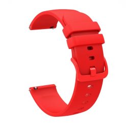 Lacné Kryty | Remienok Solid Wristband červený pre Garmin Vivomove 3 (20mm) | Lacné Kryty