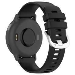 Lacné Kryty | Remienok Solid Wristband čierny pre Garmin Vivoactive 5 | Lacné Kryty