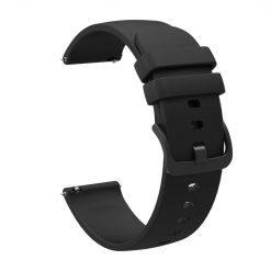 Remienok Solid Wristband čierny pre Garmin Vivomove 3 (20mm) | Lacné Kryty Lacné Kryty | Remienok Solid Wristband čierny pre Garmin Vivomove 3 (20mm) | Lacné Kryty