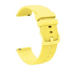 Remienok Solid Wristband žltý pre Garmin Vivomove 3 (20mm) | Lacné Kryty Lacné Kryty | Remienok Solid Wristband žltý pre Garmin Vivomove 3 (20mm) | Lacné Kryty