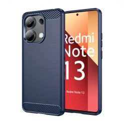 Zadný Kryt Carbon modrý – Xiaomi Redmi Note 13 (4G)