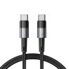 Lacné Kryty | Dátový kábel FORCELL USB-C / USB-C QC4.0 5A/20V PD 100W C339 2m biely | Lacné Kryty