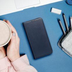 Lacné Kryty | Knižkové puzdro Magnet Book modré – Apple iPhone 16 Pro Max | Lacné Kryty