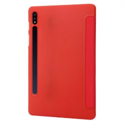 Lacné Kryty | Knižkové puzdro Pure case červené – Samsung Galaxy Tab S7 / Tab S8 | Lacné Kryty