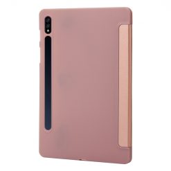 Lacné Kryty | Knižkové puzdro Pure case ružové – Samsung Galaxy Tab S7 / Tab S8 | Lacné Kryty