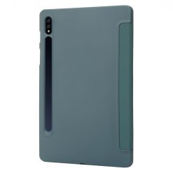 Lacné Kryty | Knižkové puzdro Pure case zelené – Samsung Galaxy Tab S7 / Tab S8 | Lacné Kryty