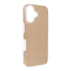 Ligotavý Kryt Forcell Shining zlatý – Apple iPhone 16 Plus