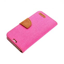Lacné Kryty | Peňaženkové puzdro Canvas Book ružové – Apple iPhone 16 Pro Max | Lacné Kryty