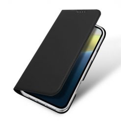 Lacné Kryty | Peňaženkové puzdro Dux Ducis Skin Pro čierne – Apple iPhone 16 Plus | Lacné Kryty
