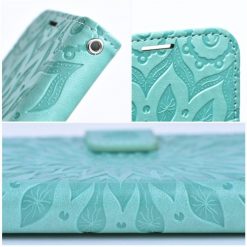 Lacné Kryty | Peňaženkové puzdro Mezzo mandala zelené – Apple iPhone 16 Pro | Lacné Kryty