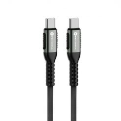 Lacné Kryty | Dátový kábel Forcell F-ENERGY C263 USB-C na USB-C QC4.0 PD 5A 240W 1,2m čierny | Lacné Kryty