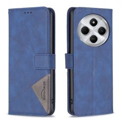 Knižkové puzdro Rhombus modré – Xiaomi Redmi 14C / Poco C75 | Lacné Kryty Lacné Kryty | Knižkové puzdro Rhombus modré – Xiaomi Redmi 14C / Poco C75 | Lacné Kryty