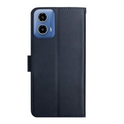 Kožené puzdro Business leather case modré – Motorola Moto G35 5G | Lacné Kryty Lacné Kryty | Kožené puzdro Business leather case modré – Motorola Moto G35 5G | Lacné Kryty