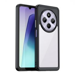 Lacné Kryty | Ochranný kryt Colorful Acrylic case čierny – Xiaomi Redmi 14C / Poco C75 | Lacné Kryty
