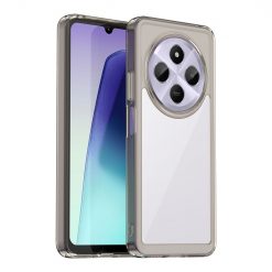 Lacné Kryty | Ochranný kryt Colorful Acrylic case transparentno-sivý – Xiaomi Redmi 14C / Poco C75 | Lacné Kryty