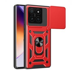 Odolný kryt CamCover Armor červený – Xiaomi 14T