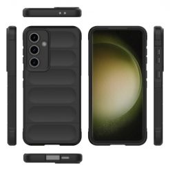 Lacné Kryty | Odolný kryt Magic Shield čierny – Samsung Galaxy S24 FE | Lacné Kryty