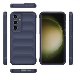 Odolný kryt Magic Shield tmavomodrý – Samsung Galaxy S24 FE | Lacné Kryty Lacné Kryty | Odolný kryt Magic Shield tmavomodrý – Samsung Galaxy S24 FE | Lacné Kryty