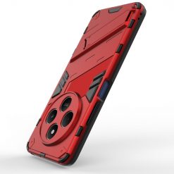 Lacné Kryty | Odolný Kryt Punk armor case červený – Xiaomi Redmi 14C / Poco C75 | Lacné Kryty