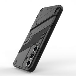 Lacné Kryty | Odolný Kryt Punk armor case čierny – Samsung Galaxy S24 FE | Lacné Kryty