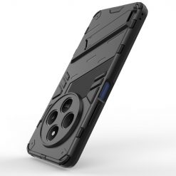Lacné Kryty | Odolný Kryt Punk armor case čierny – Xiaomi Redmi 14C / Poco C75 | Lacné Kryty