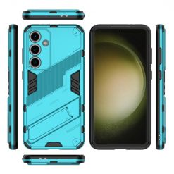 Odolný Kryt Punk armor case modrý – Samsung Galaxy S24 FE | Lacné Kryty Lacné Kryty | Odolný Kryt Punk armor case modrý – Samsung Galaxy S24 FE | Lacné Kryty
