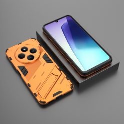 Odolný Kryt Punk armor case oranžový – Xiaomi Redmi 14C / Poco C75 | Lacné Kryty Lacné Kryty | Odolný Kryt Punk armor case oranžový – Xiaomi Redmi 14C / Poco C75 | Lacné Kryty
