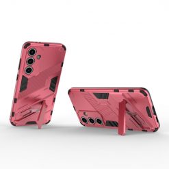 Odolný Kryt Punk armor case ružový – Samsung Galaxy S24 FE | Lacné Kryty Lacné Kryty | Odolný Kryt Punk armor case ružový – Samsung Galaxy S24 FE | Lacné Kryty