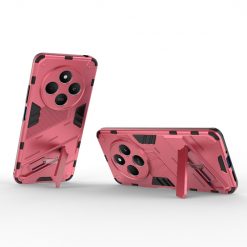 Lacné Kryty | Odolný Kryt Punk armor case ružový – Xiaomi Redmi 14C / Poco C75 | Lacné Kryty