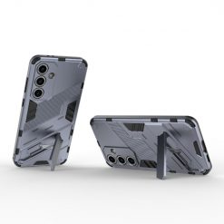 Odolný Kryt Punk armor case sivý – Samsung Galaxy S24 FE | Lacné Kryty Lacné Kryty | Odolný Kryt Punk armor case sivý – Samsung Galaxy S24 FE | Lacné Kryty