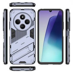 Odolný Kryt Punk armor case sivý – Xiaomi Redmi 14C / Poco C75 | Lacné Kryty Lacné Kryty | Odolný Kryt Punk armor case sivý – Xiaomi Redmi 14C / Poco C75 | Lacné Kryty