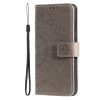 Lacné Kryty | Peňaženkové puzdro Embossing Pattern Mandala Flower červené – Xiaomi 14T | Lacné Kryty