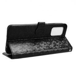 Lacné Kryty | Peňaženkové puzdro Honeycomb Dot Texture Case čierne – Motorola Moto G35 5G | Lacné Kryty