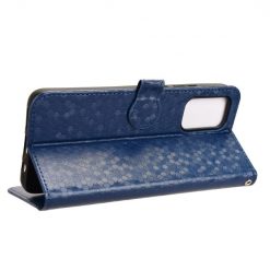 Peňaženkové puzdro Honeycomb Dot Texture Case modré – Motorola Moto G35 5G | Lacné Kryty Lacné Kryty | Peňaženkové puzdro Honeycomb Dot Texture Case modré – Motorola Moto G35 5G | Lacné Kryty