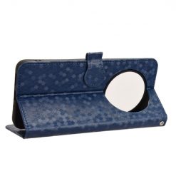 Lacné Kryty | Peňaženkové puzdro Honeycomb Dot Texture Case modré – Xiaomi Redmi 14C / Poco C75 | Lacné Kryty