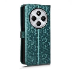 Peňaženkové puzdro Honeycomb Dot Texture Case zelené – Xiaomi Redmi 14C / Poco C75 | Lacné Kryty Lacné Kryty | Peňaženkové puzdro Honeycomb Dot Texture Case zelené – Xiaomi Redmi 14C / Poco C75 | Lacné Kryty