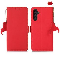 Peňaženkové puzdro RFID Leather case červené – Samsung Galaxy S24 FE | Lacné Kryty Lacné Kryty | Peňaženkové puzdro RFID Leather case červené – Samsung Galaxy S24 FE | Lacné Kryty