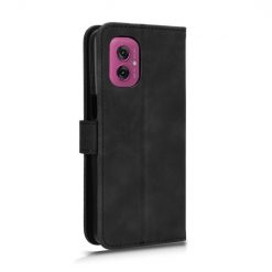 Lacné Kryty | Peňaženkové puzdro Solid čierne – Motorola Moto G55 5G | Lacné Kryty
