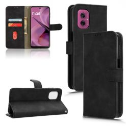Lacné Kryty | Peňaženkové puzdro Solid čierne – Motorola Moto G55 5G | Lacné Kryty