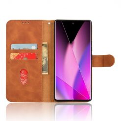 Peňaženkové puzdro Solid hnedé – Infinix Zero 40 5G | Lacné Kryty Lacné Kryty | Peňaženkové puzdro Solid hnedé – Infinix Zero 40 5G | Lacné Kryty