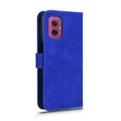 Lacné Kryty | Peňaženkové puzdro Solid modré – Motorola Moto G55 5G | Lacné Kryty