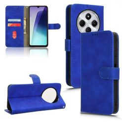 Lacné Kryty | Peňaženkové puzdro Solid modré – Xiaomi Redmi 14C / Poco C75 | Lacné Kryty