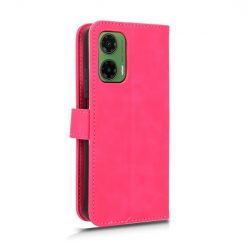 Lacné Kryty | Peňaženkové puzdro Solid ružové – Motorola Moto G35 5G | Lacné Kryty