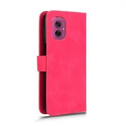 Lacné Kryty | Peňaženkové puzdro Solid ružové – Motorola Moto G55 5G | Lacné Kryty