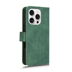 Lacné Kryty | Peňaženkové puzdro Solid zelené – Apple iPhone 16 Pro Max | Lacné Kryty